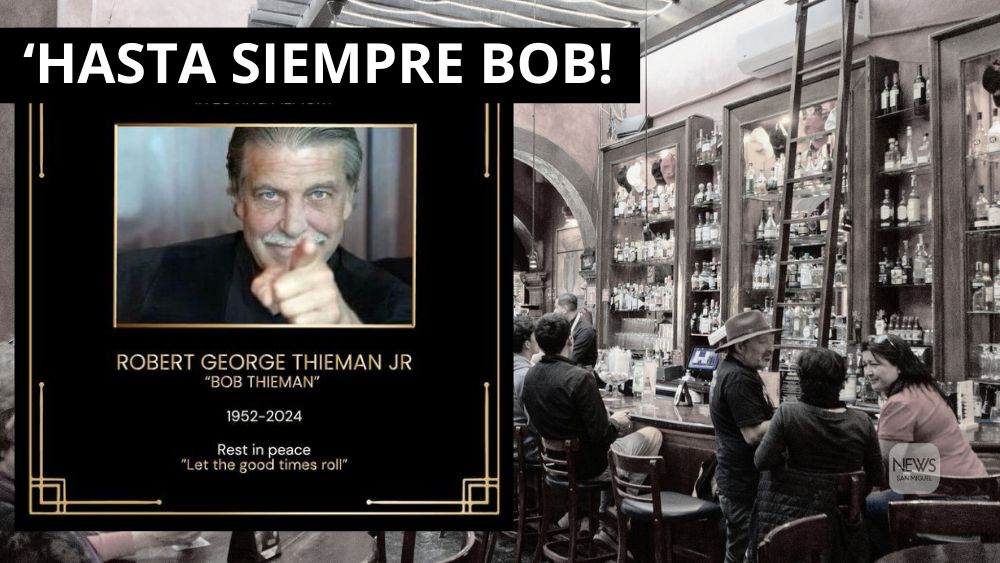 A la Memoria de Robert George Thieman, ‘Bob’ el coleccionista de amigos del Hanks, en San Miguel de Allende