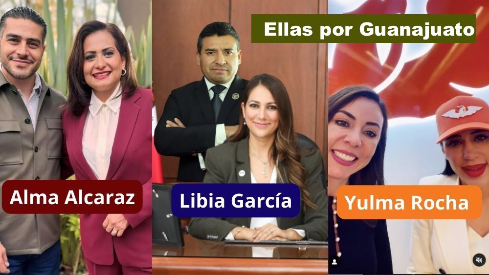 Arranca histórico proceso electoral con tres mujeres luchando por gobernar Guanajuato