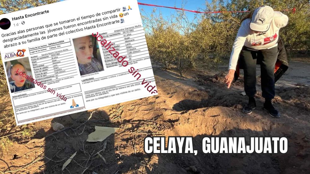 Hallan sin vida a Sandra Noemí y Alejandra, las hermanas que desaparecieron en Celaya