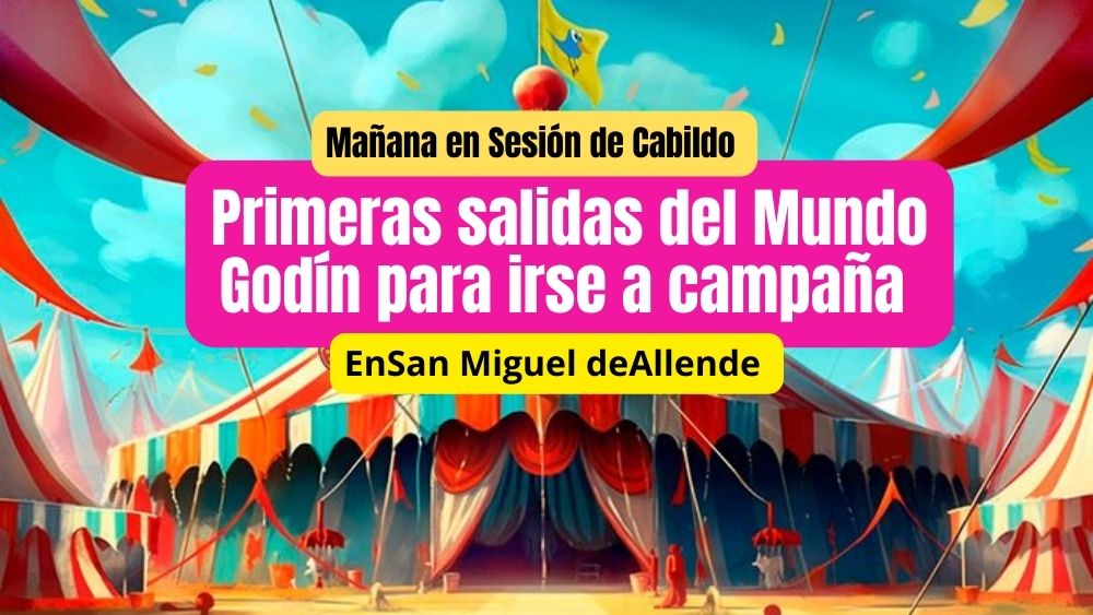Mañana sale primer paquete de regidores y funcionarios del gobierno de San Miguel de Allende para irse a la campaña de Trejo