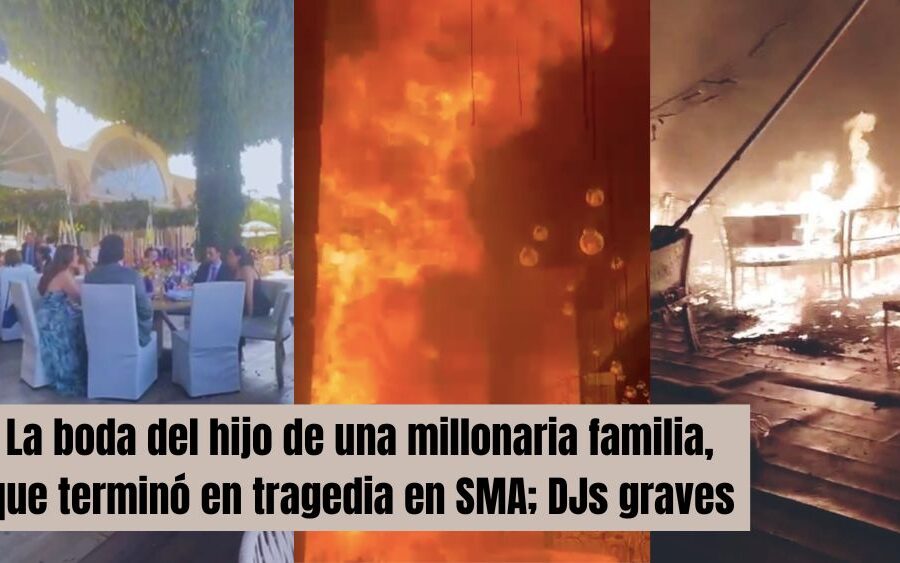 Incendio en Hacienda Los Arcángeles, en San Miguel de Allende, frustra la lujosa boda del hijo de un millonaria familia mexicana