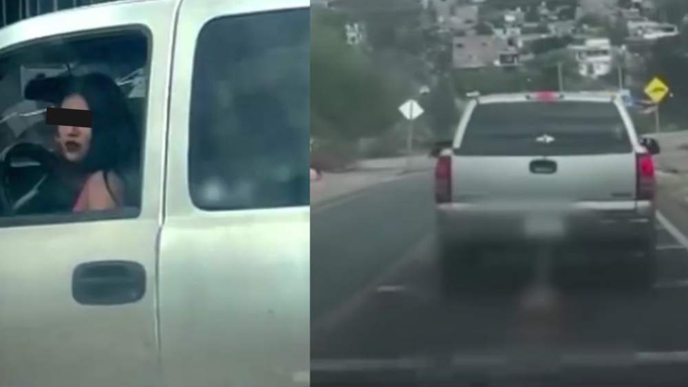Guanajuato:Mujer es grabada arrastrando a un perrito en su camioneta en la Sauceda