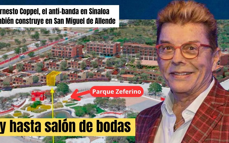 ¡El silencio de las bandas! Empresario hotelero que desata tormenta en Sinaloa prepara su recinto de fiestas y hotel en San Miguel de Allende