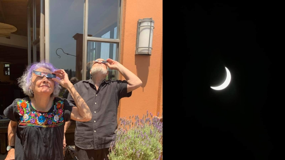 Así fue captado el eclipse de sol en San Miguel de Allende