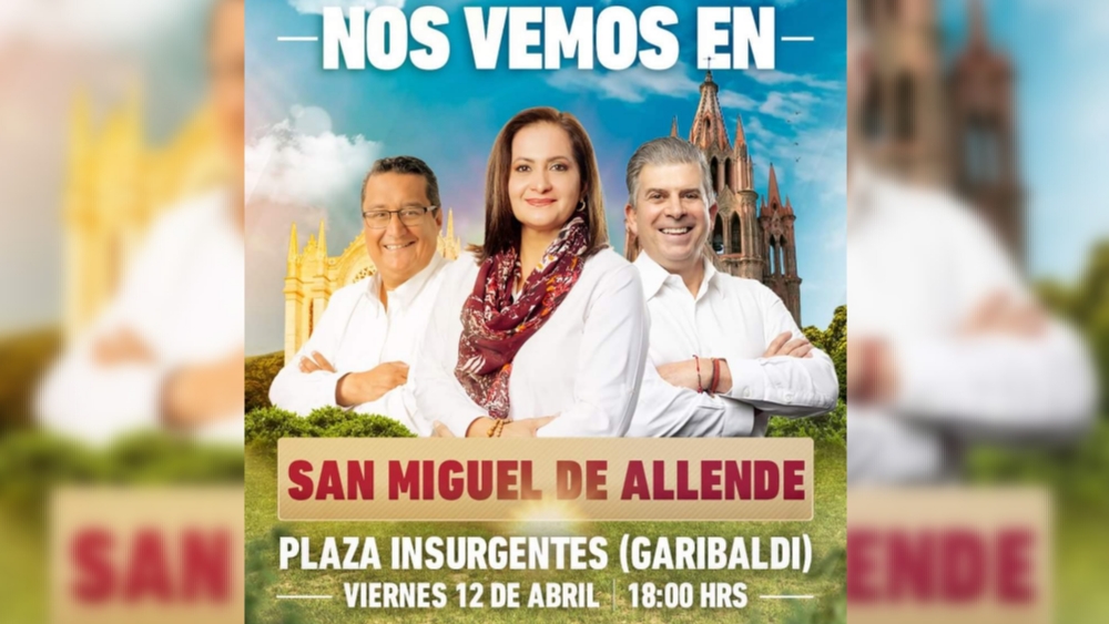 Esta tarde Alma Alcaraz visita SMA, estará en la Plaza Garibaldi a las 6:00 pm