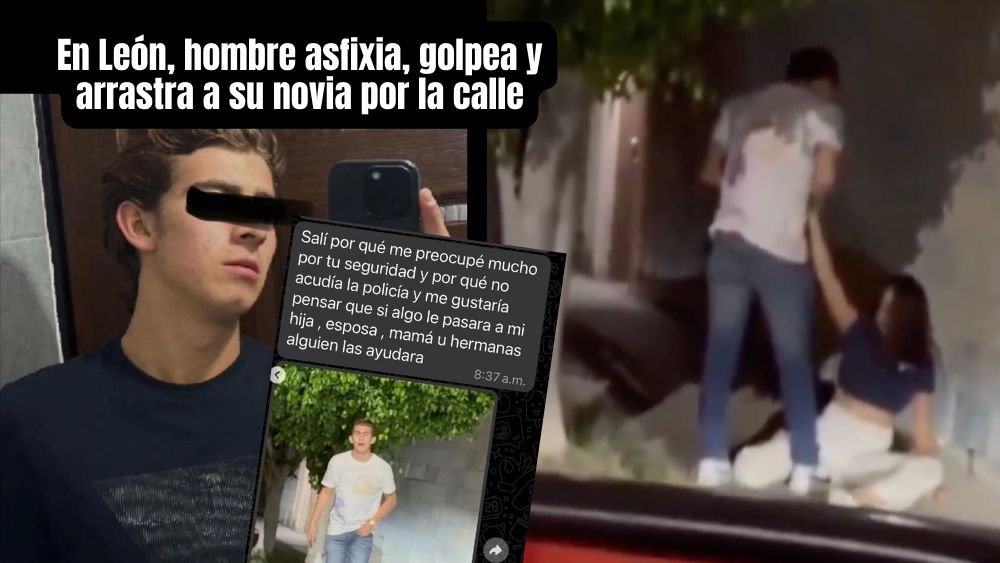 Menor de edad denuncia intento de feminicidio en plena calle de la ciudad de León