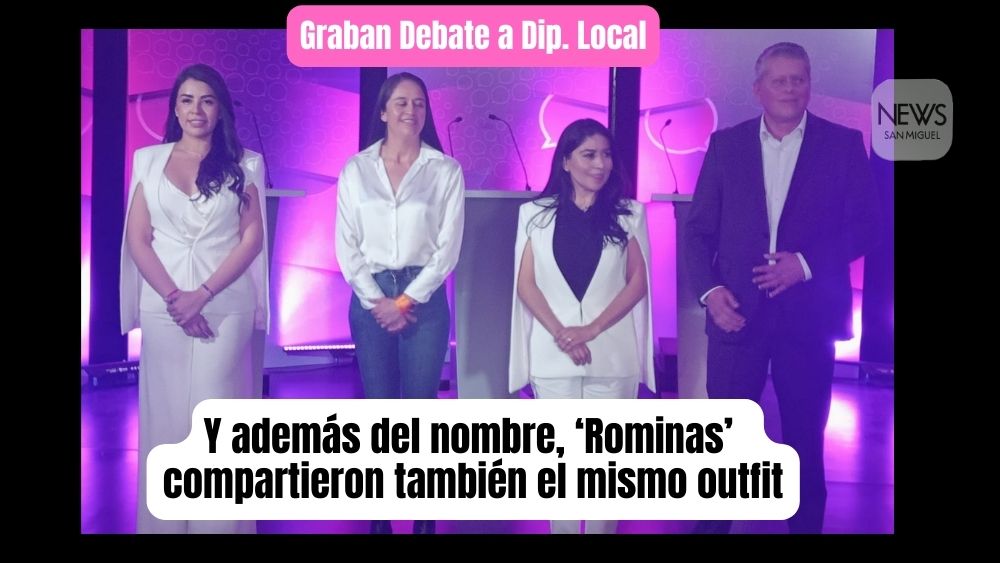 Candidatos a Diputación Local por Distrito IX, se enfrentan ‘cara a cara’ en San José Iturbide; y ‘Rominas’ compartieron algo más que el nombre