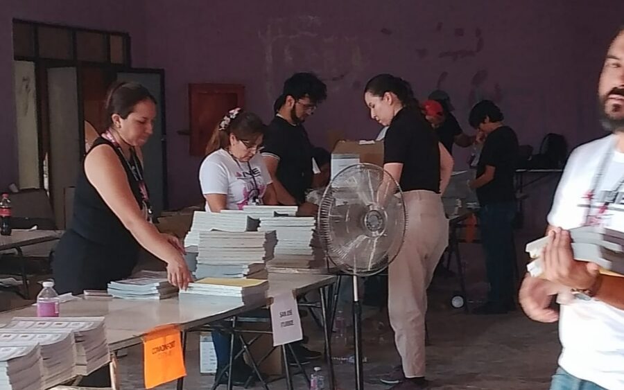 Llegó a SMA el material electoral para las elecciones del 2 de junio