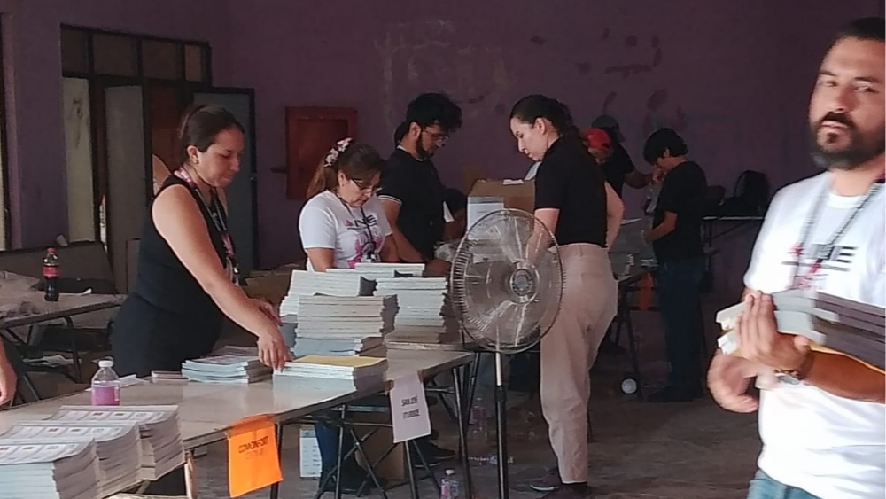 Llegó a SMA el material electoral para las elecciones del 2 de junio