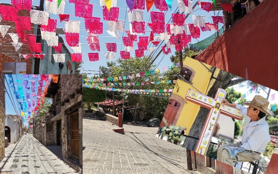 El Valle del Maíz se viste de colores para la festividad de la Santa Cruz