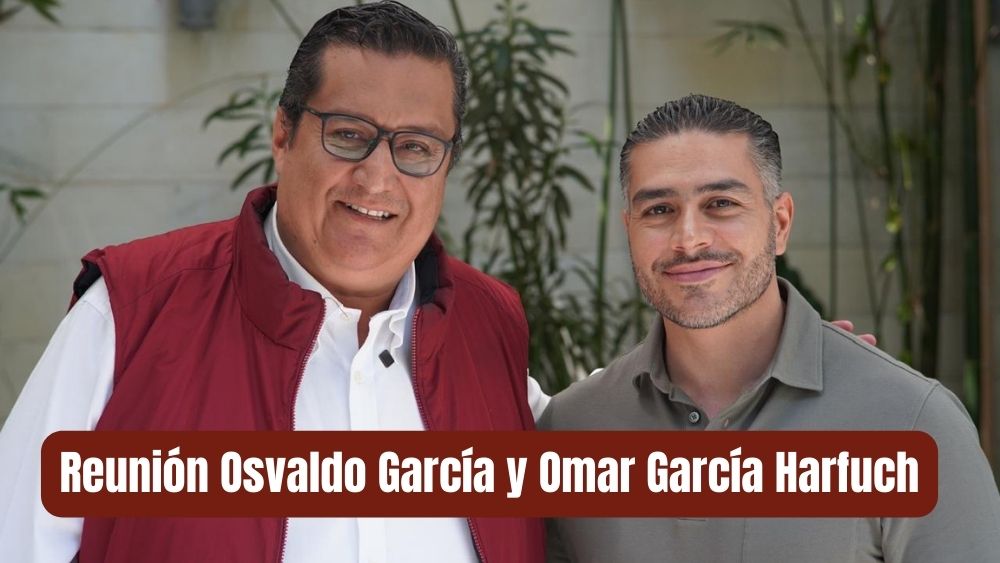 Osvaldo García se reúne con Omar García Harfuch, ex Secretario de Seguridad de CDMX y hablan de reforzar seguridad en San Miguel de Allende