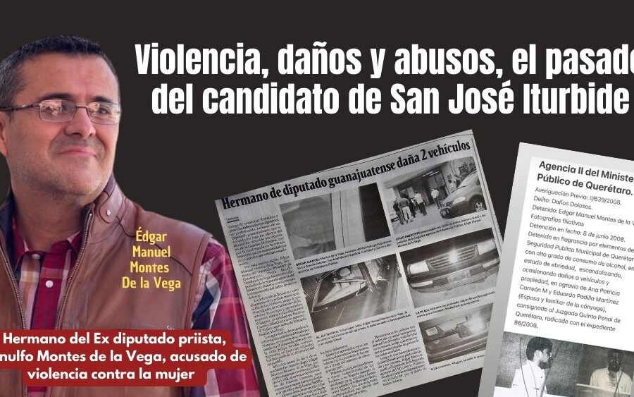 Candidato a la Alcaldía de San José Iturbide enfrenta acusaciones de violencia y daños dolosos