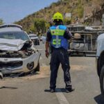 Camioneta pierde el control y choca frente a un automóvil que se dirigía a Querétaro