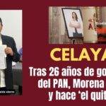 Celayenses hacen justicia por Gisela Gaytán; Juan Miguel Ramírez de Morena, recibe constancia de mayoría como alcalde electo