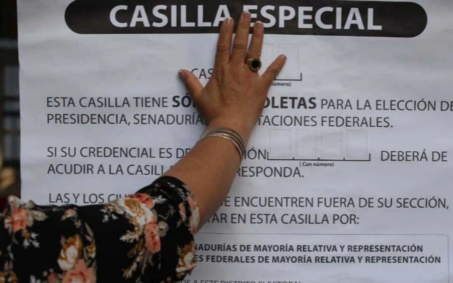 Cuatro casillas especiales en SMA para los ciudadanos que se encuentran fuera de su distrito