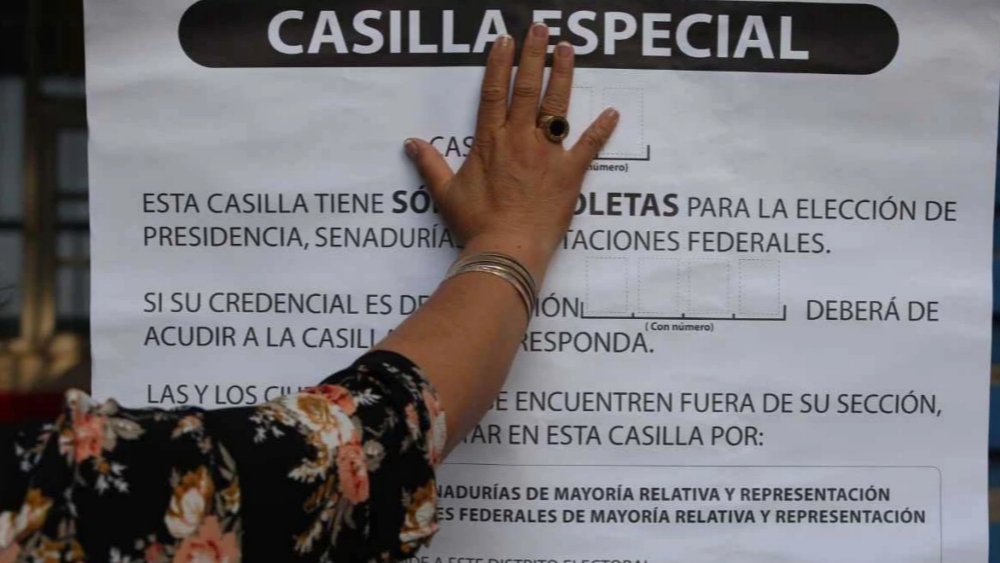 Cuatro casillas especiales en SMA para los ciudadanos que se encuentran fuera de su distrito