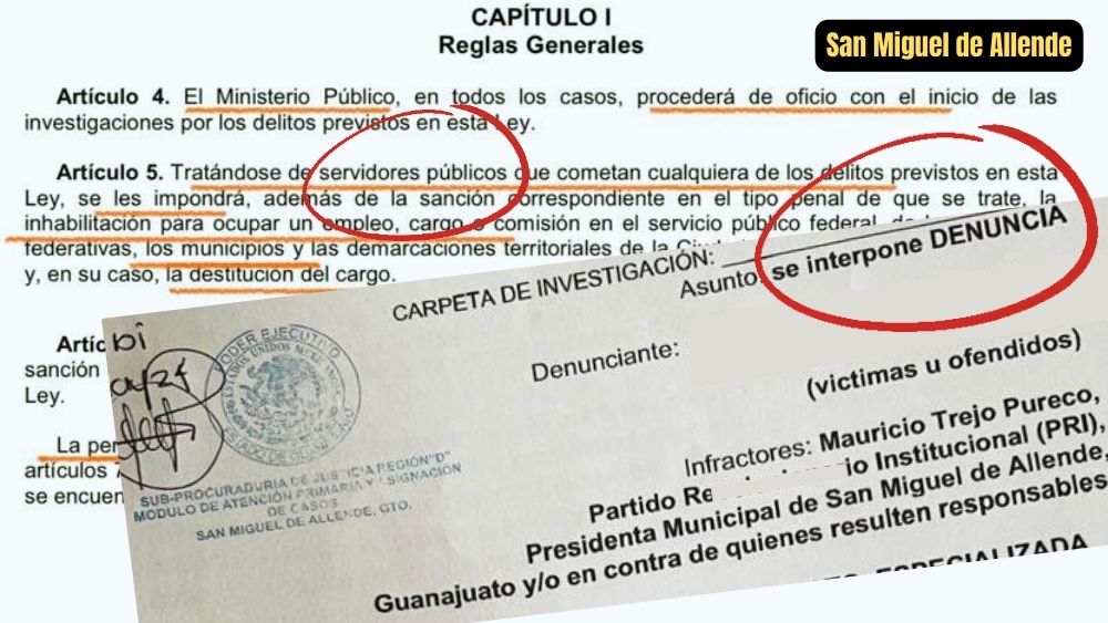 Fiscalía en Delitos Electorales inicia investigación por Delincuencia Organizada y otros delitos contra candidato, la interina Laura González y servidores públicos