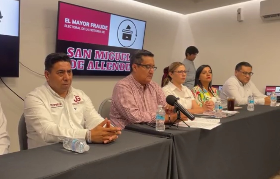 En San Miguel de Allende se registró el fraude electoral más grande en toda la historia: MORENA Guanajuato