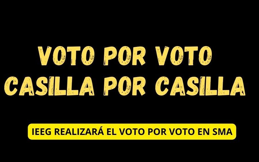 VOTO por VOTO en San Miguel de Allende ante la diferencia de 1% de votos entre MORENA y PRI