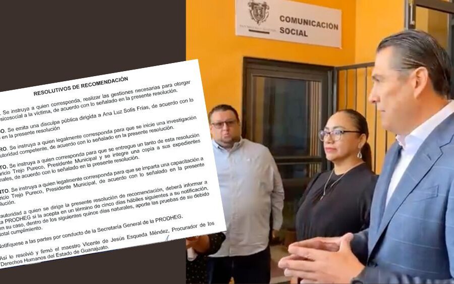 Resuelve Derechos Humanos que alcalde Mauricio Trejo Pureco violentó los Derechos Humanos de una periodista y contra la mujer en San Miguel de Allende