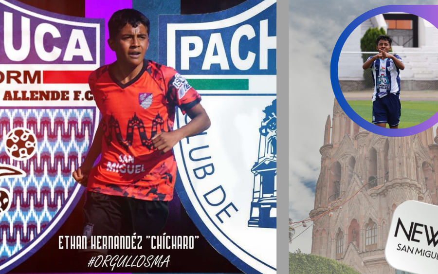 Ethan Hernández “Chícharo” joven sanmiguelense se integra a fuerzas básicas del Club de Fútbol Pachuca