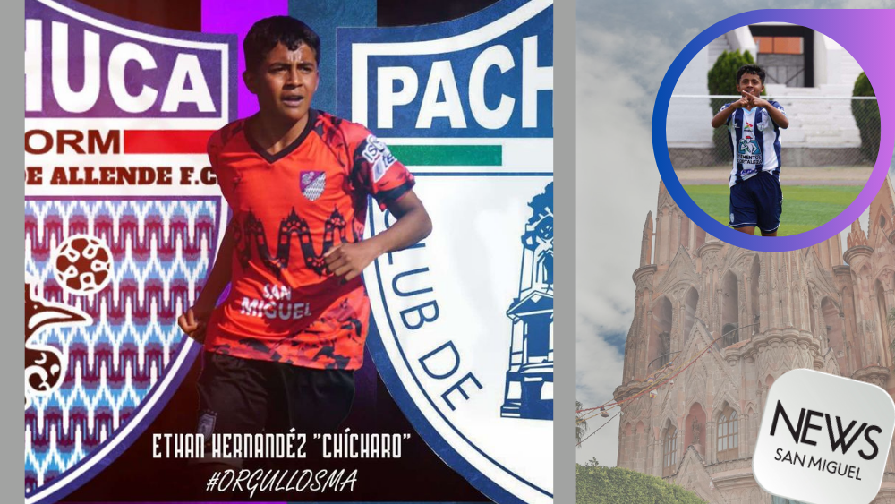 Ethan Hernández “Chícharo” joven sanmiguelense se integra a fuerzas básicas del Club de Fútbol Pachuca