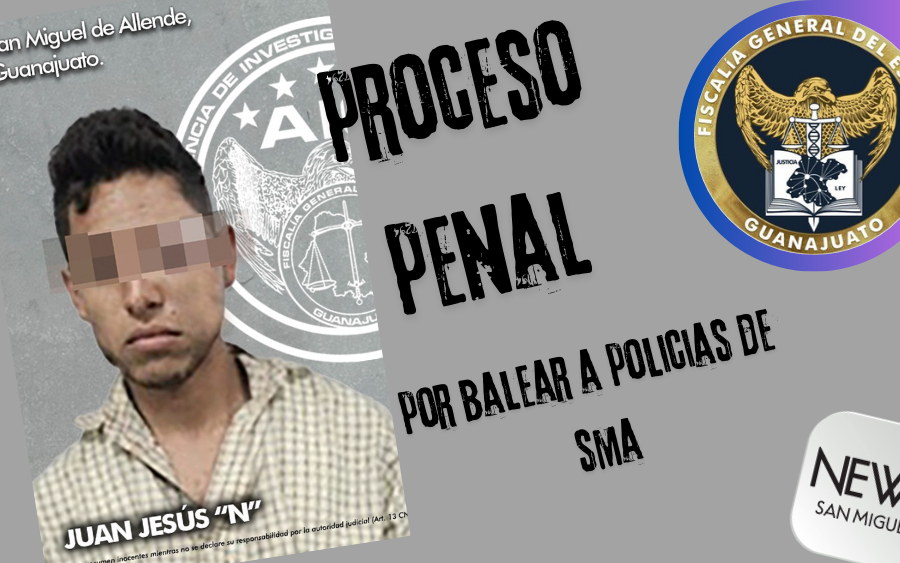 Proceso para sujeto que disparó contra policías de SMA