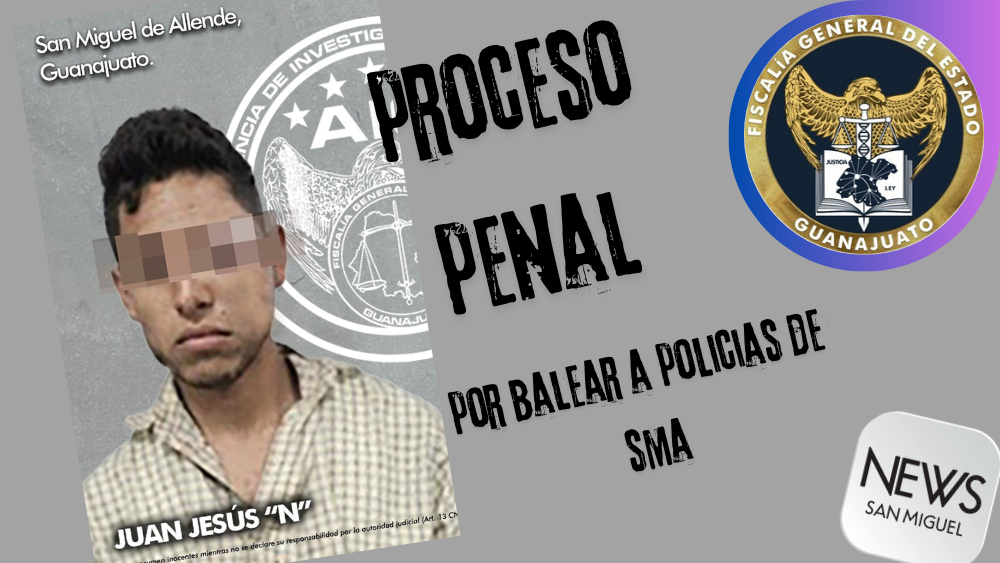 Proceso para sujeto que disparó contra policías de SMA