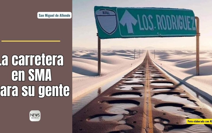 Carretera a Los Rodríguez en San Miguel de Allende: un camino de accidentes y tragedias diarias