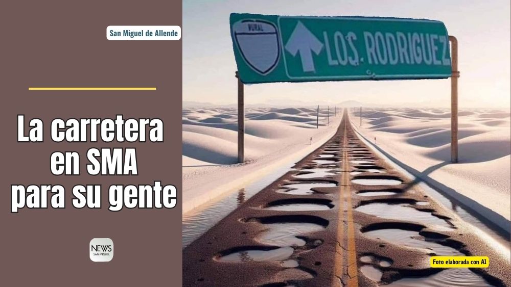 Carretera a Los Rodríguez en San Miguel de Allende: un camino de accidentes y tragedias diarias