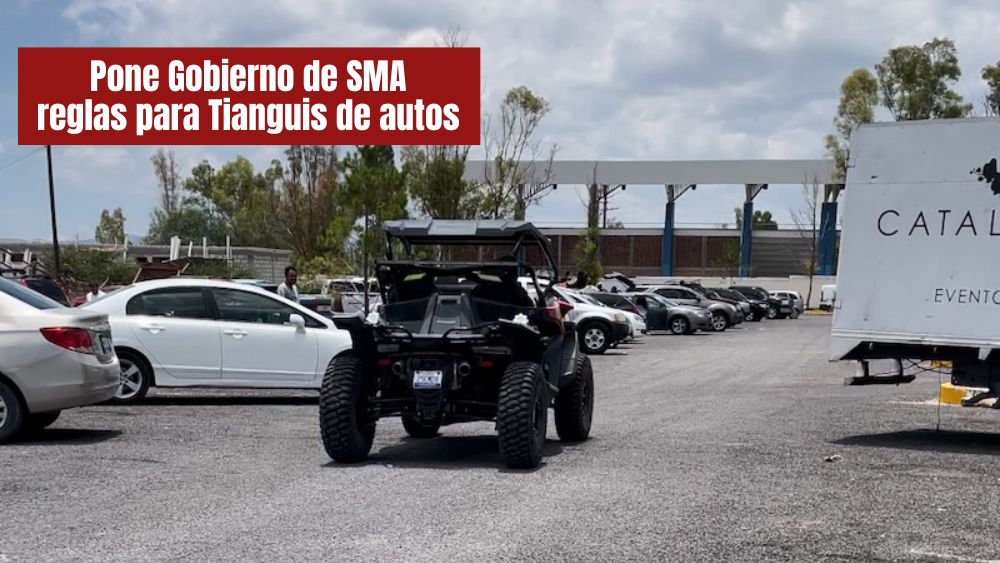 Si quieres vender autos en La Placita, sólo con permiso de Servicio Municipales del Gobierno de San Miguel de Allende