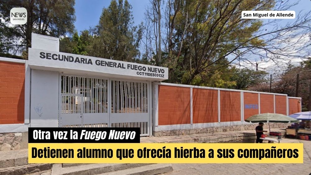  Detienen a un alumno de la secu Fuego Nuevo por venderles ‘hierba’ a sus compañeros, en pleno horario escolar