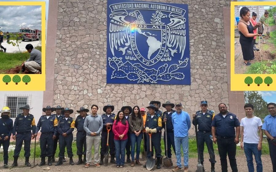 SEDENA y Bomberos de San Miguel de Allende se unen para reforestar la UNAM y la Escuela Sócrates