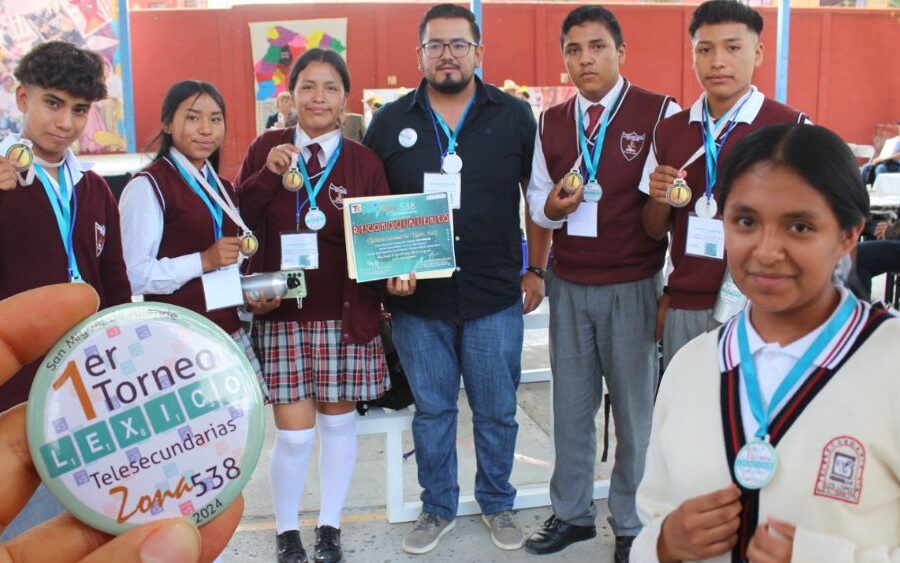 Estudiantes de telesecundarias de San Miguel de Allende destacan en Primer Concurso de Léxico