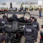 Se accidenta Razer de Seguridad Pública;  deja a 2 oficiales hospitalizadas tras choque con camioneta