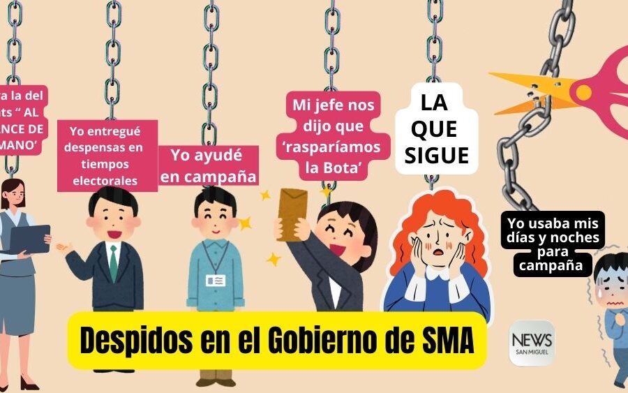 Tras la elección, crecen despidos en Gobierno de San Miguel de Allende: en 3 semanas al menos 30 empleados han sido despedidos