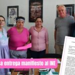 Marea Rosa entrega manifiesto en el INE y convoca a manifestarse en San Miguel de Allende