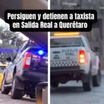 Persecución de un taxista de Querétaro, termina en el Valle del Maíz de San Miguel de Allende