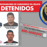 Banda que extorsionaba a carnicerías en Celaya es capturada