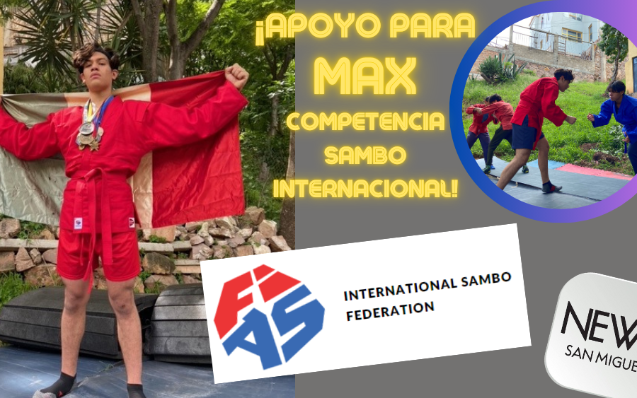 ¡Max, joven guanajuatense busca apoyo para competencia internacional de Sambo!