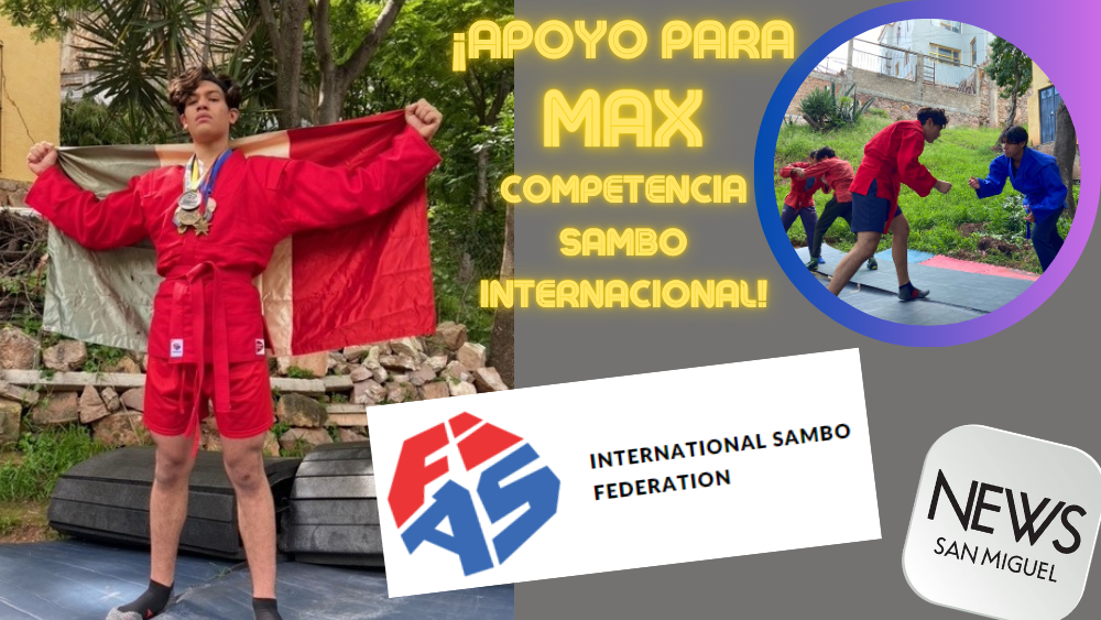 ¡Max, joven guanajuatense busca apoyo para competencia internacional de Sambo!