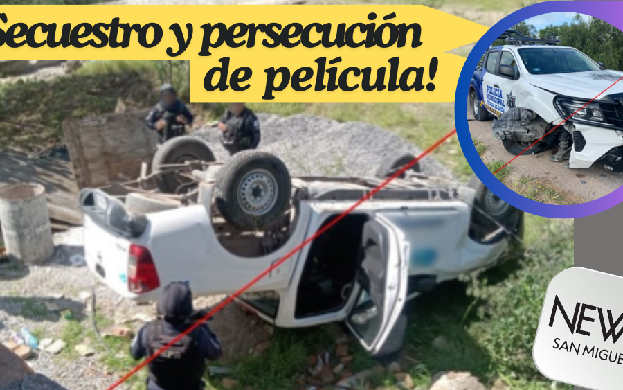 ¡Secuestro es frustrado por persecución de película en Tierra Blanca!