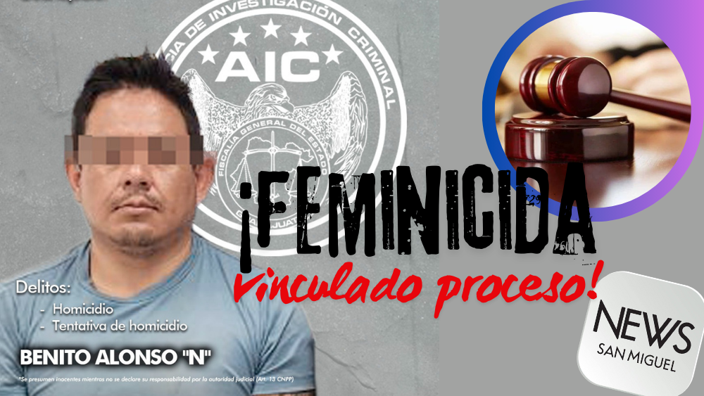 Feminicida del Malanquin llevara proceso en la cárcel