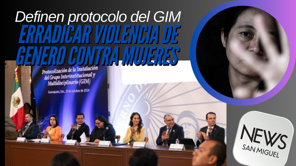 Definen protocolo del GIM, supervisará trabajos de Violencia de Género contra Mujeres