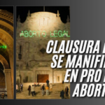 Cervantino y su clausura con mensaje pro aborto de colectivos feministas