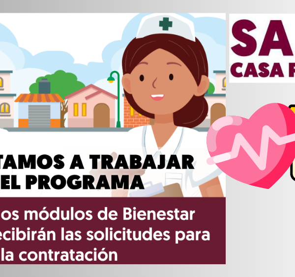 Trabajo para personal médicos o enfermería para programa Salud Casa por Casa