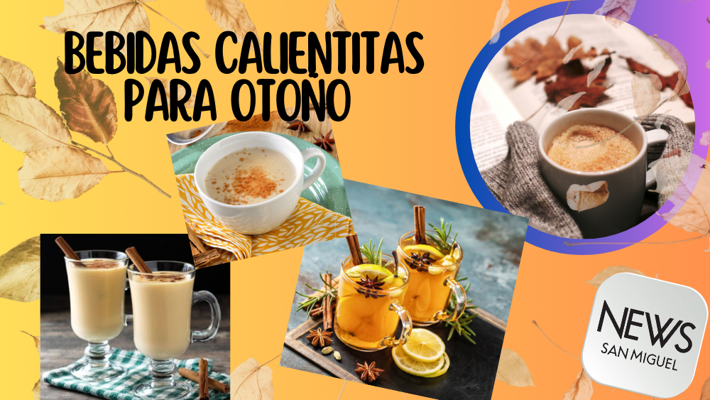 ¡Bebidas calientitas para disfrutar en Otoño!