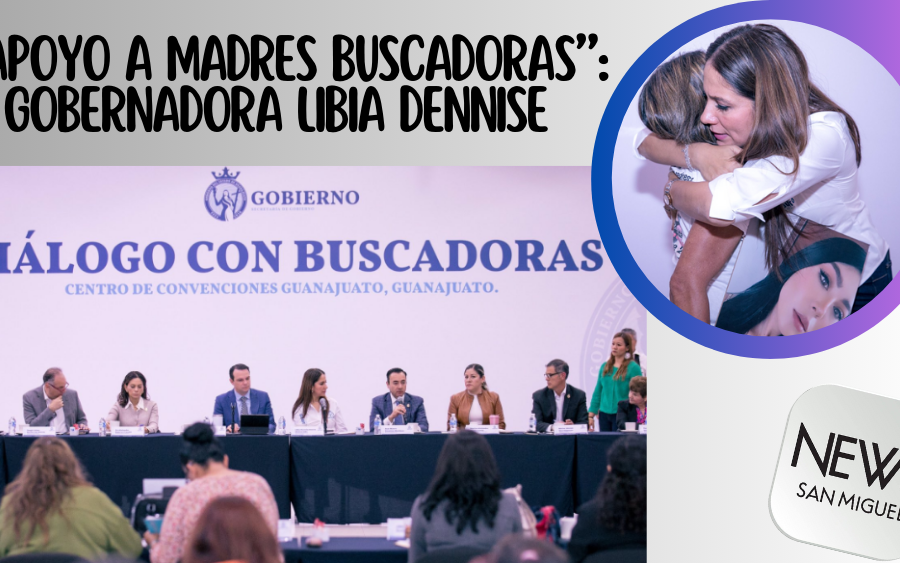 Gobernadora Libia Denisse se reúne con buscadoras y refrenda su respaldo