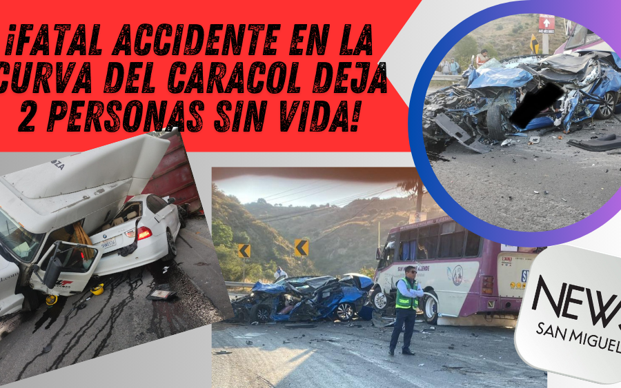 Accidente fatal en Libramiento Manuel Zavala deja dos personas sin vida y heridos en SMA