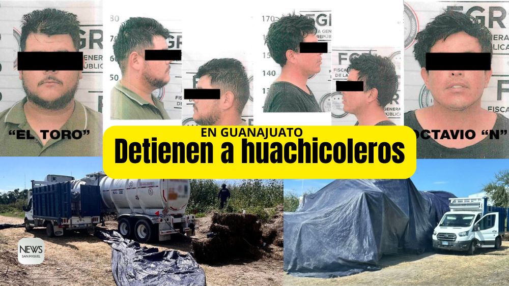 Detienen a célula criminal vinculada al robo de hidrocarburo en Guanajuato